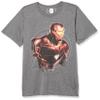 Marvel Kid's Iron Hero T-Shirt, Charcoal Heather, Large view 1