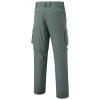 BASSDASH Mens Outdoor Quick Dry Convertible Pants Zip-Off Water Resistant Lightweight Fishing Hiking Cargo Shorts UPF50+ Pond Green view 2