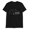 1951 Chevy 3100 Antique Truck Art Short-Sleeve Unisex T-Shirt Black view 1