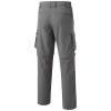 BASSDASH Mens Outdoor Quick Dry Convertible Pants Zip-Off Water Resistant Lightweight Fishing Hiking Cargo Shorts UPF50+ Dark Grey view 2