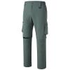 BASSDASH Mens Outdoor Quick Dry Convertible Pants Zip-Off Water Resistant Lightweight Fishing Hiking Cargo Shorts UPF50+ Pond Green view 1