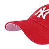 '47 New York Yankees Adjustable Cap Clean Up MLB, Red, White, Pink, One Size view 2