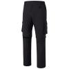BASSDASH Mens Outdoor Quick Dry Convertible Pants Zip-Off Water Resistant Lightweight Fishing Hiking Cargo Shorts UPF50+ Black view 1