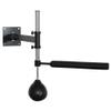 Soozier Lightweight Fast-Reflexes Speed Bag Boxing Punching Bag Wall Mount Height Adjustable, MMA, Martial Arts, and Boxing Equipment for Training at Home, Heavy-Duty, 9" H x 7" Dia. view 1