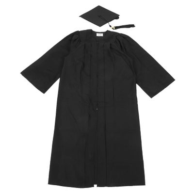 ABOOFAN 2021 Grad Gown Board Hat for Graduation Gown and Cap Black Formal Gown Graduation Caps for Robes for Black Formal Dress Plain Weave Graduation Hat Tassel