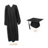 ABOOFAN 2021 Grad Gown Board Hat for Graduation Gown and Cap Black Formal Gown Graduation Caps for Robes for Black Formal Dress Plain Weave Graduation Hat Tassel view 3