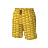 Aovheos Corn Men's Swim Trunks Beach Shorts Quick Dry Beach Swimming Board Shorts with Pockets White, X-Large view 3