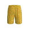 Aovheos Corn Men's Swim Trunks Beach Shorts Quick Dry Beach Swimming Board Shorts with Pockets White, X-Large view 4