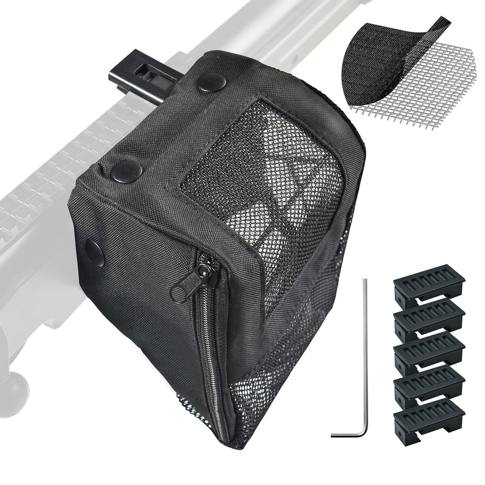 Brass Catcher Heat Resistant Steel Mesh Thickened Nylon Shell Catcher Net with 5 Pic Rail Fixers Mountable Quick
