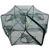 Portable Folded Fishing Net, Easy Use Traps Cage Baits Cast Mesh Trap for Minnow/Crawfish/Crab/Lobster/Fishes (6 Holes) view 1