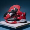 Ucilxi New Anti Slip and wear-Resistant Children's Basketball Shoes Black/Red view 2