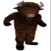 FurryWu Studio New Buffalo Cow Mascot Costume Adult Size Mascotte Mascota Carnival Party Cosply Fancy Dress Suit view 1