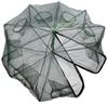 HEXJOZEI Portable Folded Fishing Net, Easy Use Traps Cage Baits Cast Mesh Trap for Minnow/Crawfish/Crab/Lobster/Fishes (8 Holes) view 4