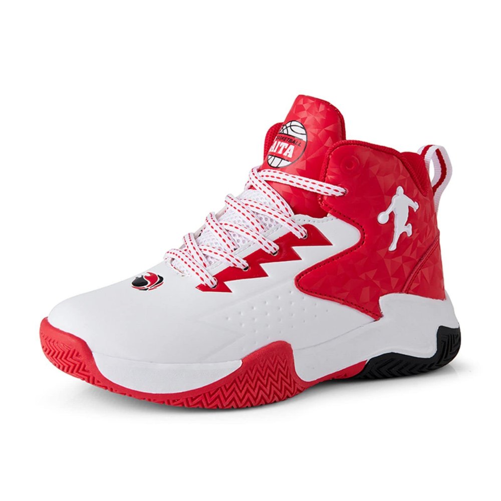 Ucilxi New Anti Slip and wear-Resistant Children's Basketball Shoes White