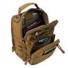 BOMTURN Tactical Backpack Sling Bag - 1000D Waterproof Military Backpack // Chest Bag // CCW Bags Outdoor Shoulder Bag with USA Patch for Every Day Carry view 3
