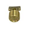 Boat Garboard Drain Plug - 1/2" NPT Thread,Solid Brass Drain Plugs commonly Used in Boat Hulls. view 2