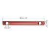 MECCANIXITY Tent Rope Adjusters, 100mm 2 Hole Aluminum Alloy Tensioners Guyline Cord Fasteners for Outdoor Camping Hiking, Red Pack of 8 view 2