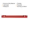 MECCANIXITY Tent Rope Adjusters, 100mm 2 Hole Aluminum Alloy Tensioners Guyline Cord Fasteners for Outdoor Camping Hiking, Red Pack of 8 view 4