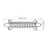 MECCANIXITY Tent Spring Buckle, 90x30mm Heavy Type Stainless Steel Rope Tensioner Accessories for Awning Tarps Wire Racks, Pack of 5 view 2