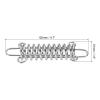 MECCANIXITY Tent Spring Buckle, 120x37mm Heavy Type Stainless Steel Rope Tensioner Accessories for Awning Tarps Wire Racks, Pack of 5 view 2