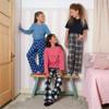 Mad Dog Girl's Pajama Pants - 2/3 Pack, Soft Micro Fleece Fashion Sleepwear Lounge. Sizes: 6-16, 3 Pack, 10-12, Hearts/Buffalo/Black Plaid view 4