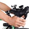 1 Pair Velvet PU Leather Handlebar Belt Bicycle Handlebar Grip Wraps with Bar Plugs (with Breath Holes) Bike Handlebar Tapes for MTB,Road Bike,Black view 4