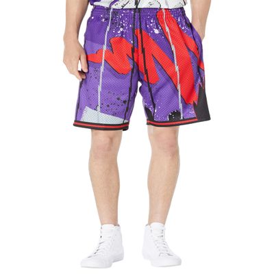 Mitchell & Ness NBA Hyper Hoops Swingman Shorts Raptors 1998 Purple XL