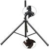 Black Dartboard Stand Unisex's, Darts Portable Travel Tripod Board Holder, Mobile & Height-Adjustable, Folding TV & Speaker Tripod, Thickened Steel, High 200Cm view 4