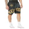 Mitchell & Ness NBA Big Face 4.0 Fashion Shorts Knicks Black 2XL view 1