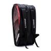 Li-Ning Flash Triple Zipper Polyester Badminton Kit Bag (Black, Large) | Easy - Access Compartments | Spacious | Unisex - Men, Boys, Girls, Women view 1