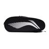 Li-Ning Flash Triple Zipper Polyester Badminton Kit Bag (Black, Large) | Easy - Access Compartments | Spacious | Unisex - Men, Boys, Girls, Women view 2
