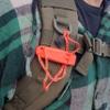 Coopers Bay Outdoors Emergency Whistle with Lanyard and Clip - Survival Whistle Two Pack - Makes a Great Emergency Signaling Device for Hiking, Camping, Boating or Whistle for Protection (OD Green) view 2