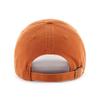 47 New York Yankees Clean Up Dad Hat Baseball Cap - Burnt Orange/White view 2