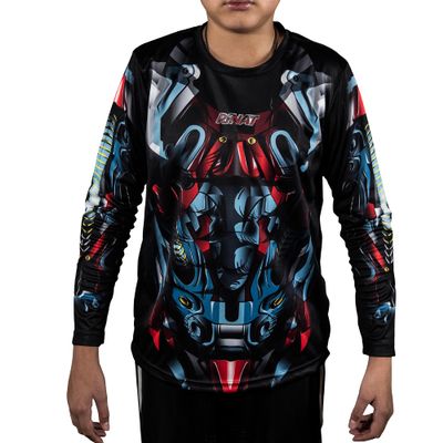 Rinat BIONIK Goalkeeper Jersey Free Pin! (Youth Small (8-10)) Red/Black