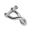 VGEBY Shackle, 12mm Anti-Rust Wear-Resistant Marine Shackle High Strength Stainless Steel Shackle with Screw Pin Suitable for Marine Yachts Speedboats Ships view 2