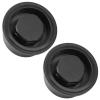 2Pcs PVC Surfboard Vent Hole Plug. PVC Surfboard Paddle Board Vent Hole Automatic Breathing Accessory(Black),Boating view 1