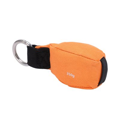 01 02 015 Throw Weight Bag, Excellent Arborist Throw Weight Bag High Strength Wear Resistance Firm with Metal Ring for Tree Climbing for Rock Climbing