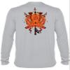 Spearfishing Octopus UV Rash Guard Sun Shirt Mens Long Sleeve for Scuba Diving and Fishing: Tako Octo Lt. Gray - S view 1