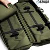 Savior Equipment Specialist Series Tactical Double Long Gun Bag Case Backpack 4 Pistol Handgun Storage, Lockable Zippers, Padded Drag Handles, w/Adjustable Shoulder Strap, 46 Inch Olive Drab Green view 2