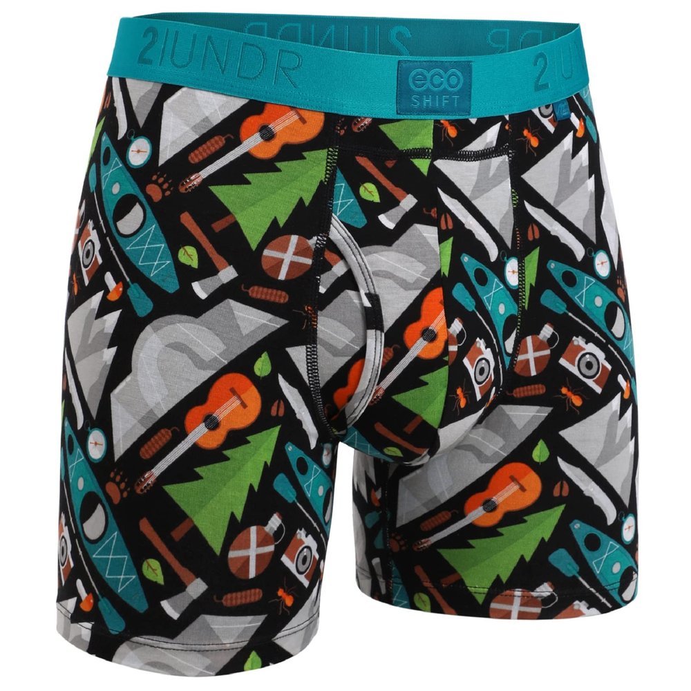 2UNDR Men's Swing Eco 6" Boxer Brief