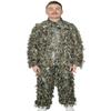 QuikCamo Mossy Oak Original Bottomland 3D Leafy Camo Ghillie Suit - Breathable Quiet Mesh, Snaps and Zippered Pockets for Turkey Hunting S-M (5'4" to 5'11") view 1
