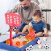 Urspasol 40 PCS 1.6 inch Foam Basketball Stress Ball Small Mini Sports Squeeze Ball Basketball Party Favors for Kids Stress Relief Toy School Carnival Reward view 4