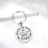 ABNTY 80th Birthday Gifts for Women Men, 80 Year Old Birthday Keychain, Born in 1946 Gifts, 1946 Birthday Decorations view 4