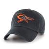 '47 Baltimore Orioles Cooperstown Clean Up Dad Hat Baseball Cap - Black, One Size view 1