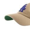 47 Los Angeles Dodgers Ballpark Clean Up Dad Hat Baseball Cap - Khaki view 2