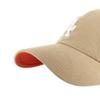 47 Los Angeles Dodgers Ballpark Clean Up Dad Hat Baseball Cap - Khaki view 3