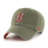 '47 Boston Red Sox Ballpark Clean Up Dad Hat Baseball Cap (Sandalwood/Thunder) view 1
