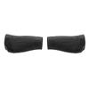 01 02 015 Comfy to Grip Plastic Mountain Bike Grips, Short Long Bike Handlebar Grips, Non-Slip Lock on Grips Mountain Bike for Folding Bike and Mountain Bike(Black, Short Pair) view 2