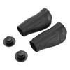 01 02 015 Comfy to Grip Plastic Mountain Bike Grips, Short Long Bike Handlebar Grips, Non-Slip Lock on Grips Mountain Bike for Folding Bike and Mountain Bike(Black, Short Pair) view 4