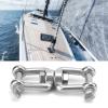 Anchor Swivel Chain, Chain Swivel Shackle Rustproof Stainless Steel 316 Anchor Swivel Jaw and Jaw for Boat for Ships view 2